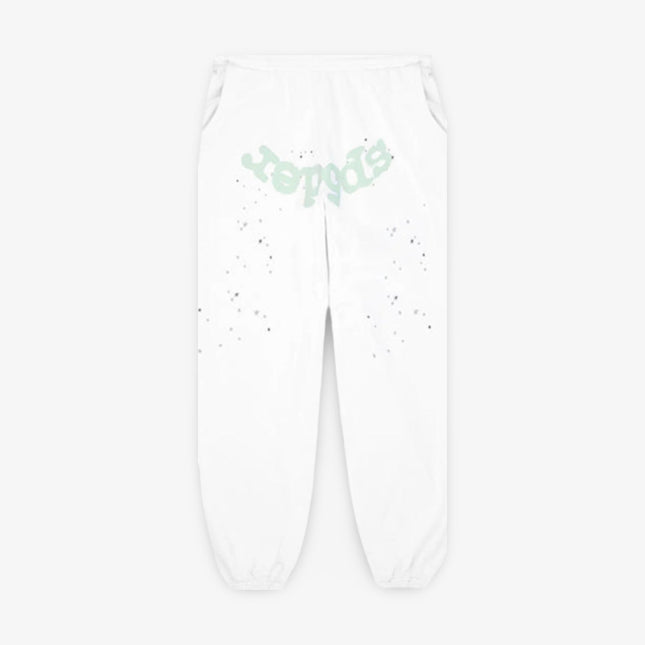 Sp5der 'OG Web' Sweatpants Eggshell (FW22) SP5-TF-AWE - SOLE SERIOUSS (1)