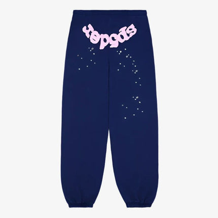 Sp5der 'OG Web' Sweatpants Navy (SS24) - SOLE SERIOUSS (1)