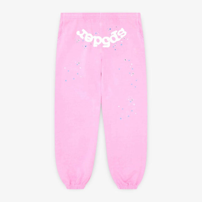 Sp5der 'OG Web' Sweatpants Pink (FW23) SP5-PINKOG-SP - SOLE SERIOUSS (1)