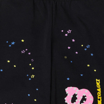 Sp5der 'P*NK V2' Sweatpants Black / Pink FW23 - SOLE SERIOUSS (3)