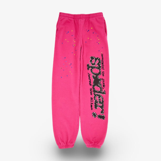 Sp5der 'P*NK V2' Sweatpants Pink (FW23) SP5-MGSP5-SP - SOLE SERIOUSS (1)