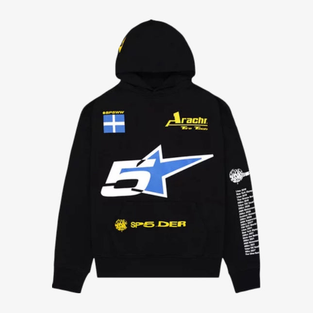 Sp5der 'Pit Crew Oversized' Pullover Hoodie Black FW22 - Atelier-lumieres Cheap Sneakers Sales Online (1)