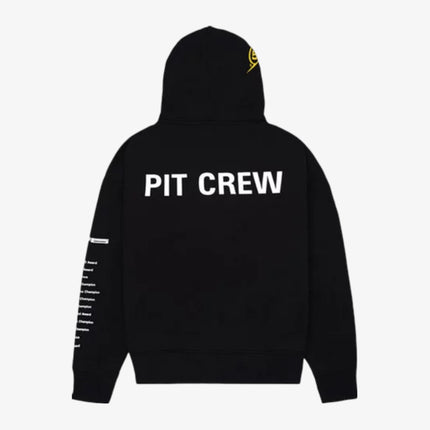 Sp5der 'Pit Crew Oversized' Pullover Hoodie Black FW22 - SOLE SERIOUSS (2)