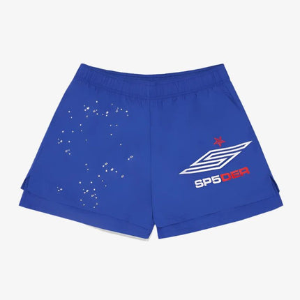 Sp5der 'Pro' Double Layer Short Blue (SS24) M04SH001SPBW - SOLE SERIOUSS (1)