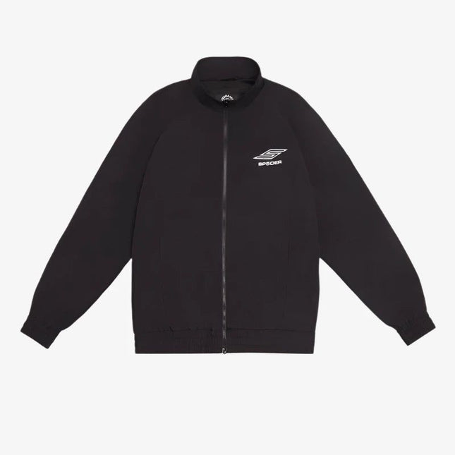 Sp5der 'Pro' Windbreaker Jacket Black (SS24) M04OW010SPBP - SOLE SERIOUSS (1)