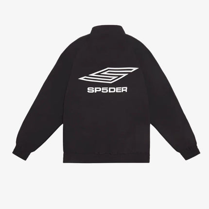 Sp5der 'Pro' Windbreaker Jacket Black (SS24) M04OW010SPBP - SOLE SERIOUSS (2)