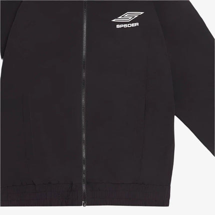 Sp5der 'Pro' Windbreaker Jacket Black (SS24) M04OW010SPBP - SOLE SERIOUSS (4)