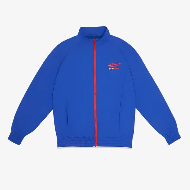 Sp5der 'Pro' Windbreaker Jacket Blue (SS24) M04OW010SPBW - SOLE SERIOUSS (1)