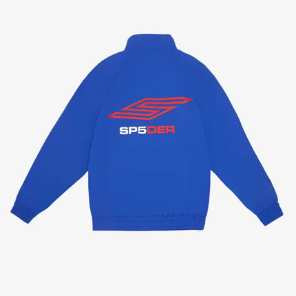 Sp5der 'Pro' Windbreaker Jacket Blue (SS24) M04OW010SPBW - SOLE SERIOUSS (2)