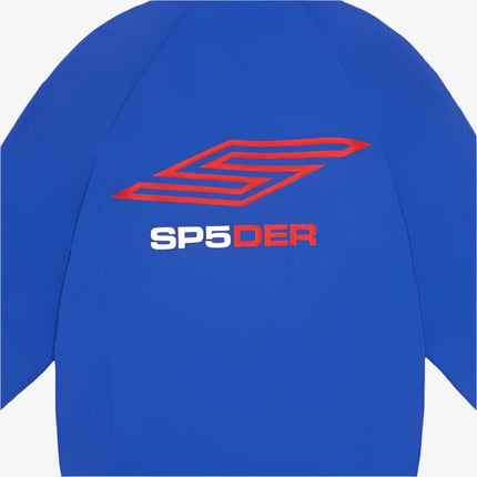 Sp5der 'Pro' Windbreaker Jacket Blue (SS24) M04OW010SPBW - SOLE SERIOUSS (5)