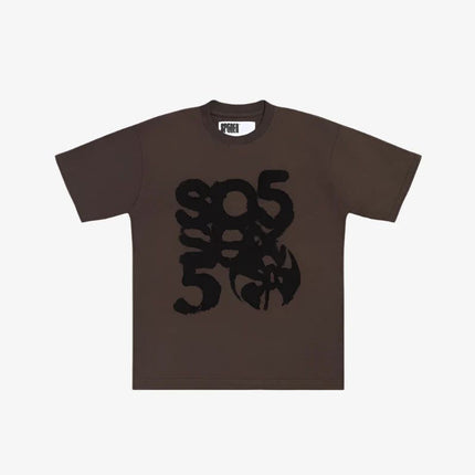 Sp5der 'SP5 Sex' Tee Brown (FW24) T11FW24BRN - SOLE SERIOUSS (1)