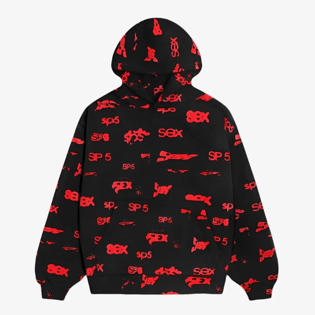 Sp5der 'Sex AOP' Hoodie Black (FW24) SS16FW24BLK - SOLE SERIOUSS (1)