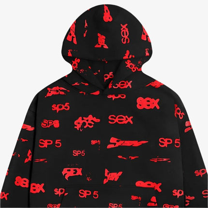 Sp5der 'Sex AOP' Hoodie Black (FW24) SS16FW24BLK - SOLE SERIOUSS (3)