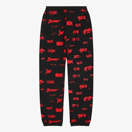 Sp5der 'Sex AOP' Sweatpants Black (FW24) P25FW24BLK - SOLE SERIOUSS (1)