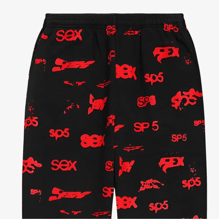 Sp5der 'Sex AOP' Sweatpants Black (FW24) P25FW24BLK - SOLE SERIOUSS (3)