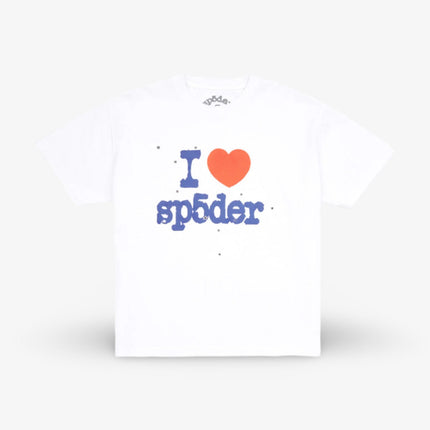 Sp5der 'Souvenir / I Love' Tee White SS24 - SOLE SERIOUSS (1)