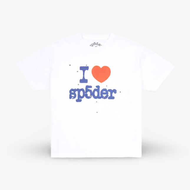 Sp5der 'Souvenir / I Love' Tee White SS24 - Atelier-lumieres Cheap Sneakers Sales Online (1)