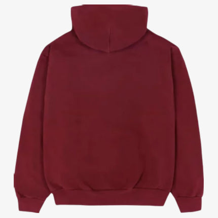 Sp5der 'Sp5 Web' Pullover Hoodie Maroon / Gold (FW22) SPDR-0038-M-HD - SOLE SERIOUSS (2)