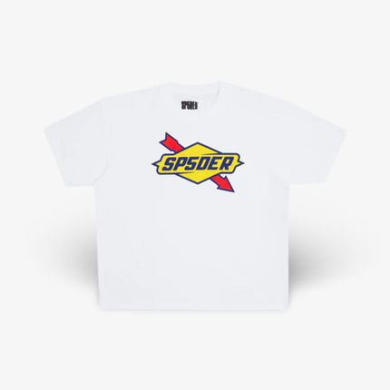 Sp5der 'The Spot' Tee White (FW24) - SOLE SERIOUSS (1)