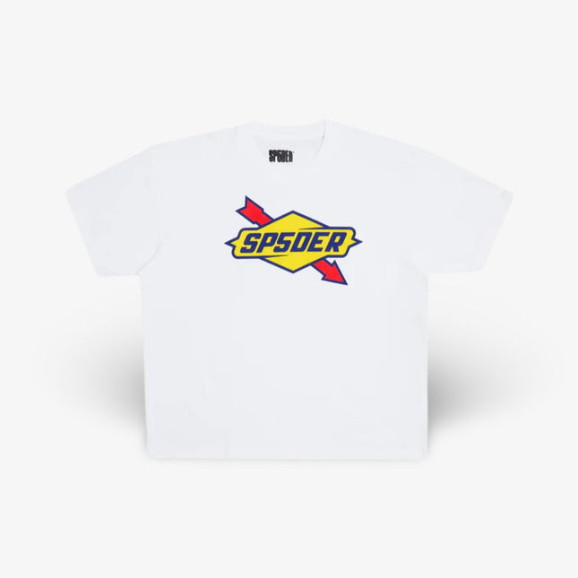 Sp5der 'The Spot' Tee White (FW24) - SOLE SERIOUSS (1)