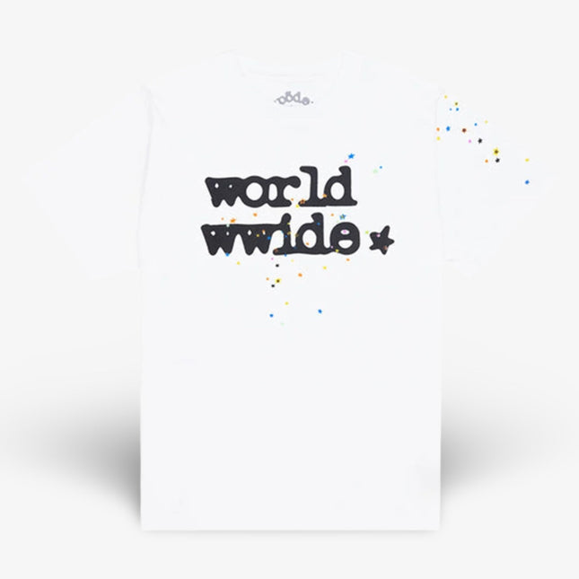 Sp5der 'Worldwide' Tee White (SS24) M03TS001W2WB - SOLE SERIOUSS (1)