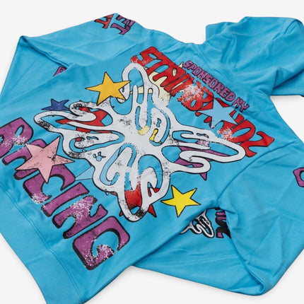 Stainbandz French Terry Pullover Hoodie 'SB Studios Racing / Get Out My Way' Blue - SOLE SERIOUSS (4)