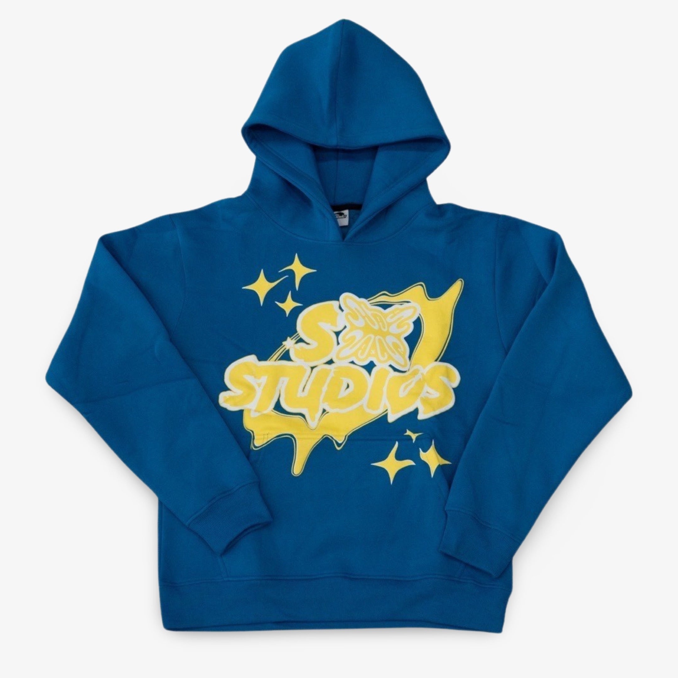 Stainbandz Puff Print Pullover Hoodie 'SB Studios' Blue