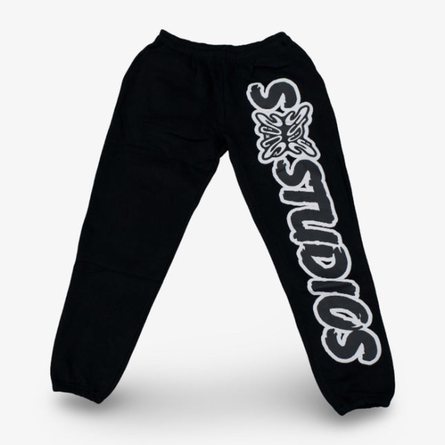 Stainbandz Puff Print Sweatpants 'SB Studios' Black / White - Atelier-lumieres Cheap Sneakers Sales Online (1)