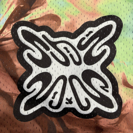 Stainbandz V3 Mesh Shorts 'SB Studios Multi-Color' Brown / Pink - SOLE SERIOUSS (3)