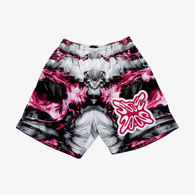 Stainbandz V3 Mesh Shorts 'SB Studios Multi-Color' Pink / Black - SOLE SERIOUSS (1)