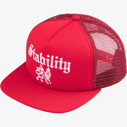 Supreme 5-Panel Hat 'Stability Mesh Back' Red (FW24) - SOLE SERIOUSS (1)