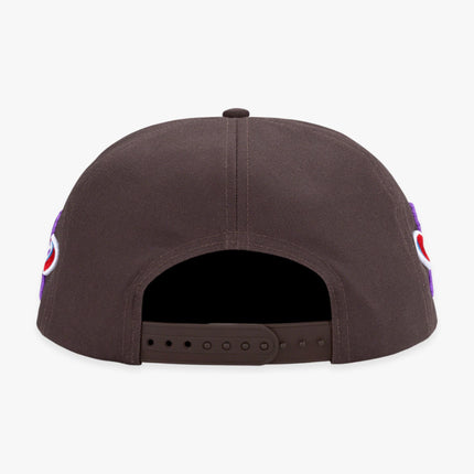 Supreme 5-Panel Snapback 'AIO Spellout' Dark Brown (FW23) - SOLE SERIOUSS (3)