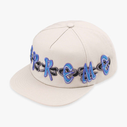 Supreme 5-Panel Snapback 'AIO Spellout' Stone (FW23) - SOLE SERIOUSS (1)