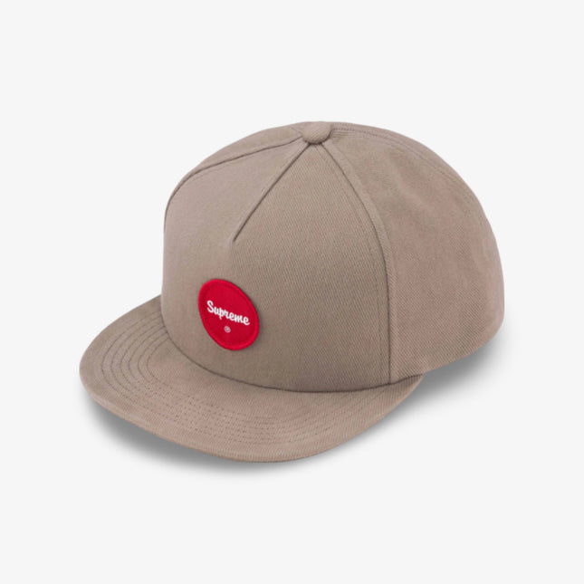 Supreme 5-Panel 'Twill Patch' Khaki (SS24) - SOLE SERIOUSS (1)