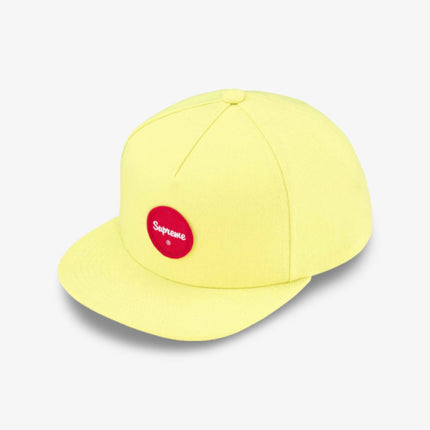 Supreme 5-Panel 'Twill Patch' Light Lime (SS24) - SOLE SERIOUSS (1)