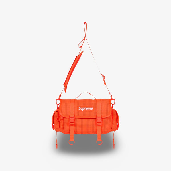 Supreme 500D Cordura Mini Duffle Bag 3M Reflective Grid Orange SS24 SOLE SERIOUSS