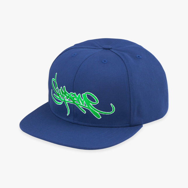 Supreme 6-Panel 'Handstyle' Blue (FW23) - SOLE SERIOUSS (1)