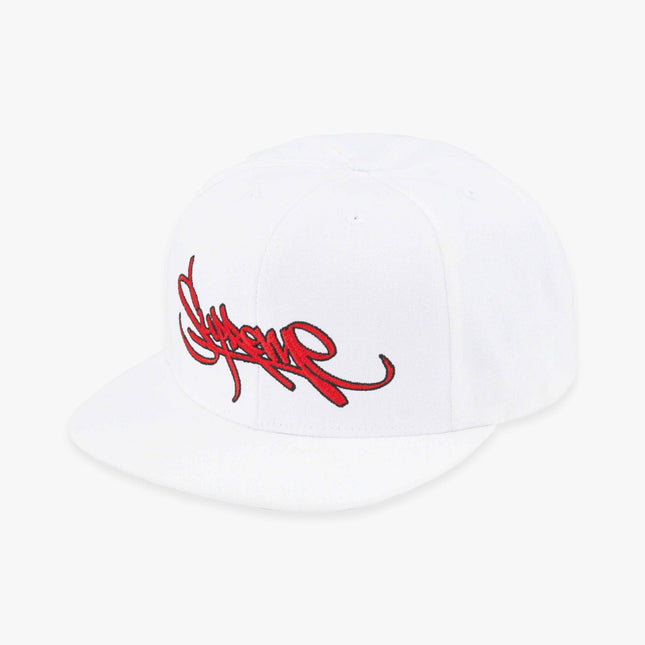 Supreme 6-Panel 'Handstyle' White (FW23) - SOLE SERIOUSS (1)