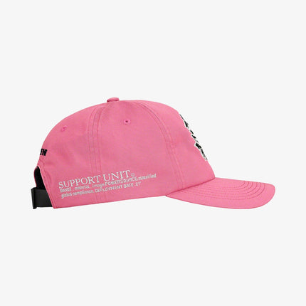 Supreme 6-Panel 'Support Unit' Pink FW21 - SOLE SERIOUSS (2)