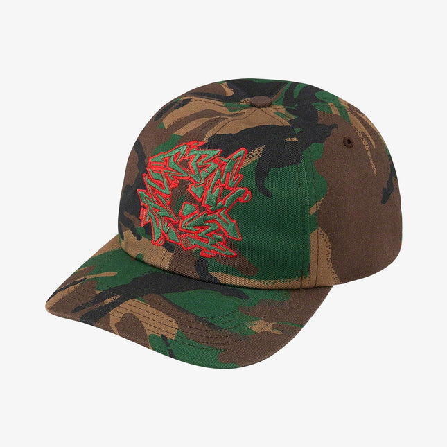 Supreme 6-Panel 'Support Unit' Swirl Camo (FW21) - SOLE SERIOUSS (1)