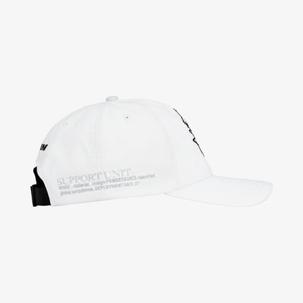 Supreme 6-Panel 'Support Unit' White (FW21) - SOLE SERIOUSS (2)