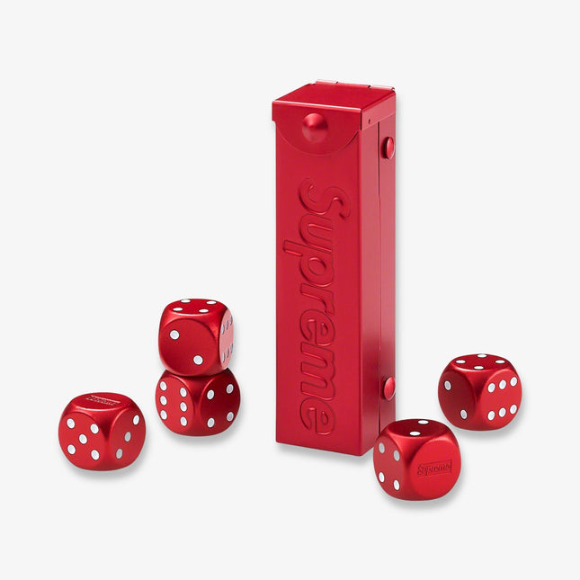 Supreme Aluminum Dice Set Red (SS21) - SOLE SERIOUSS (1)