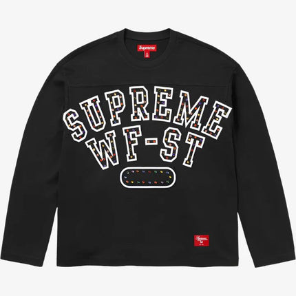 Supreme Athletic Studded L/S Top Black (FW24) - SOLE SERIOUSS (1)