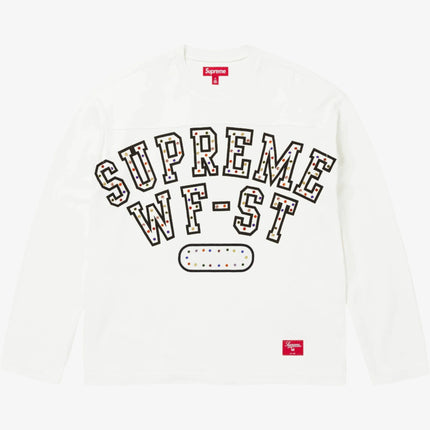 Supreme Athletic Studded L/S Top White (FW24) - SOLE SERIOUSS (1)