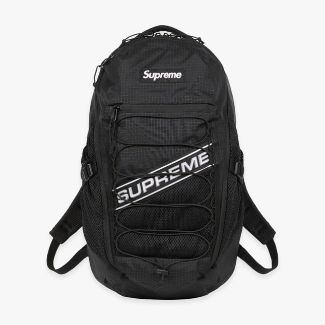 Supreme Backpack Black (FW23) - SOLE SERIOUSS (1)