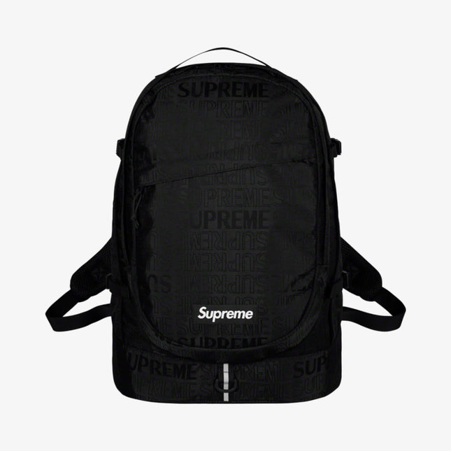 Supreme Backpack Black (SS19) - SOLE SERIOUSS (1)