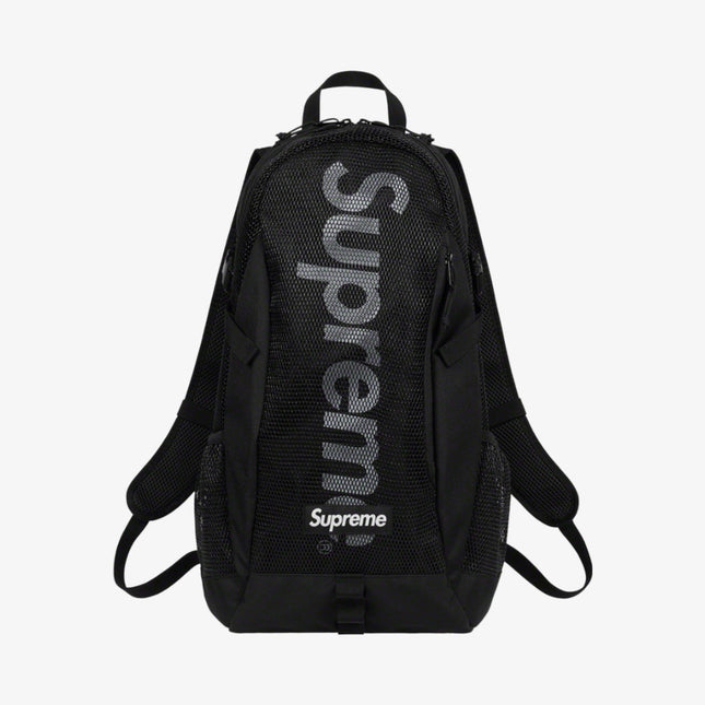 Supreme Backpack Black (SS20) - SOLE SERIOUSS (1)