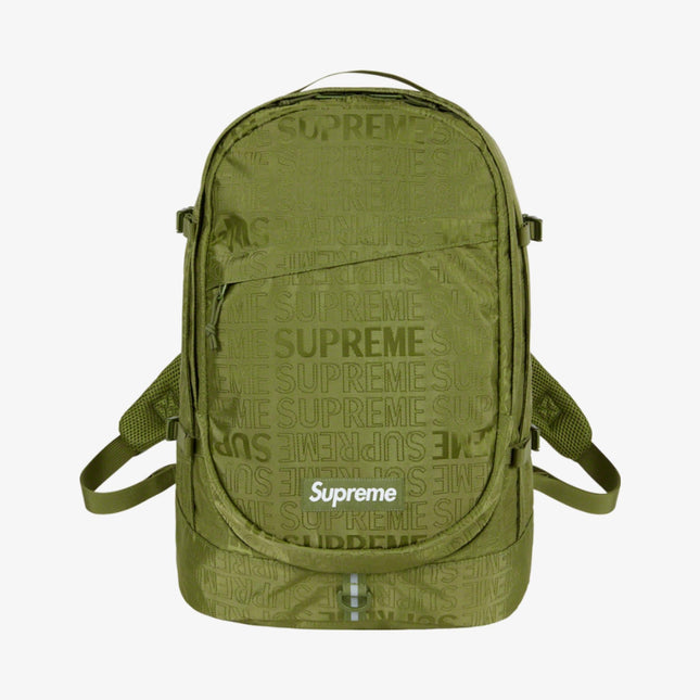 Supreme Backpack Olive (SS19) - SOLE SERIOUSS (1)