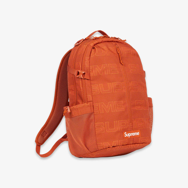 Supreme Backpack Orange (FW21) - SOLE SERIOUSS (1)