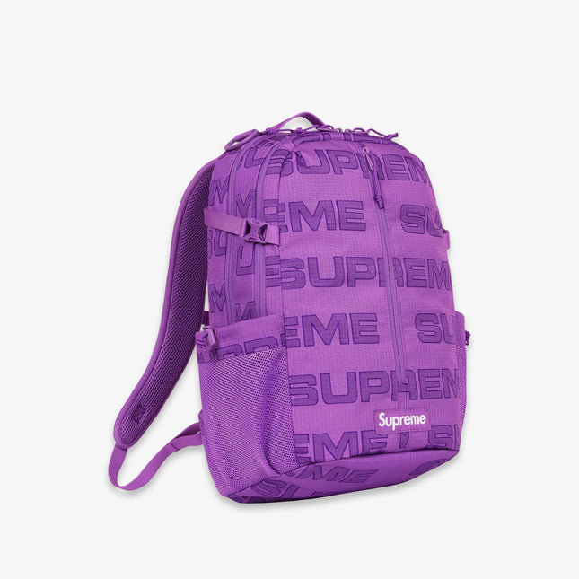 Supreme Backpack Purple (FW21) - SOLE SERIOUSS (1)